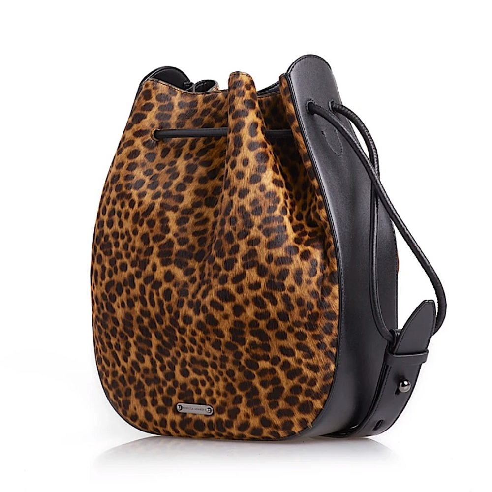 Rebecca Minkoff Lulu Leopard Shoulder Bag NWT
